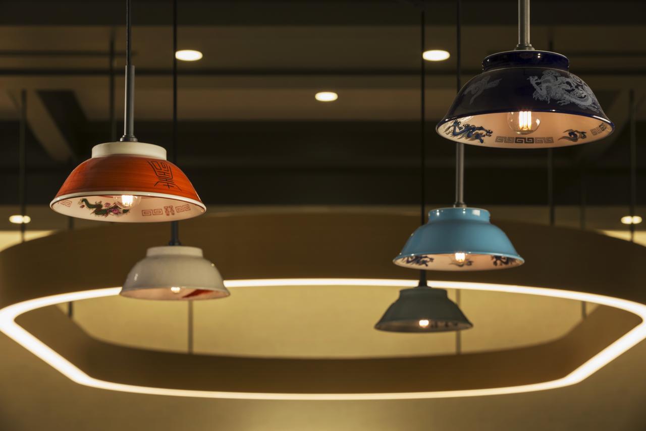 Omo7 Asahikawa By Hoshino Resorts Zewnętrze zdjęcie 3D rendering of a pendant light