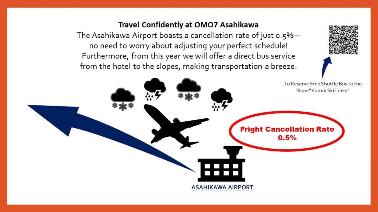 Omo7 Asahikawa By Hoshino Resorts Zewnętrze zdjęcie Asahikawa Airport advertisement